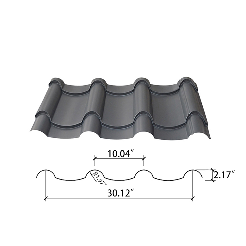 765 Model Wave metalni crijep 765 Model Wave metalni crijep